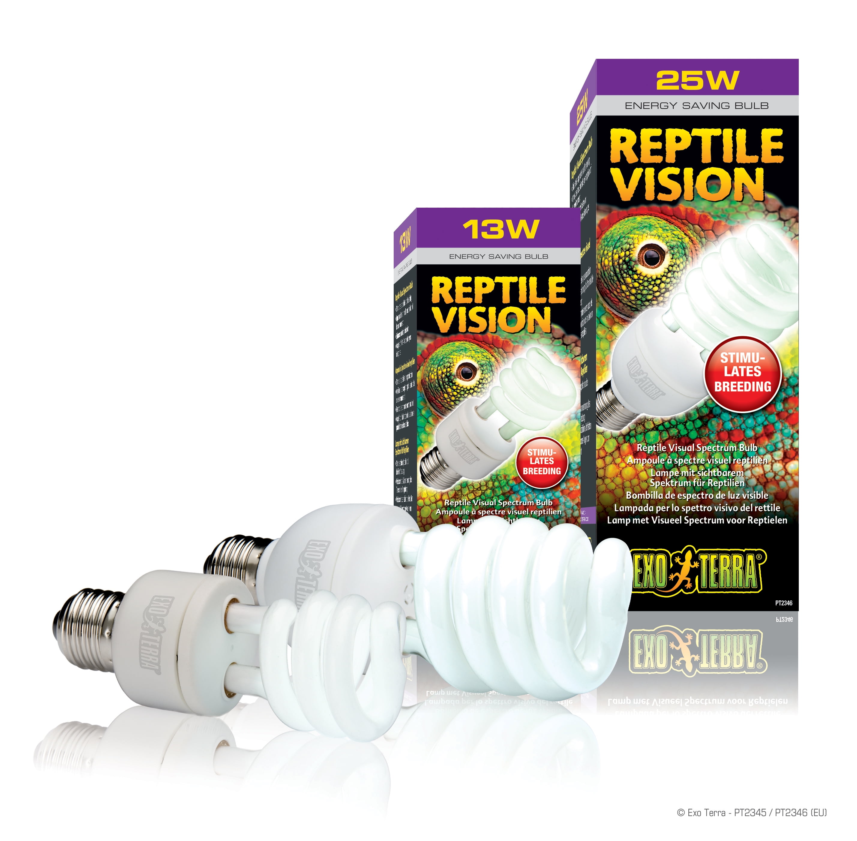 Voorlopige stam Zeggen Exo Terra Reptile Vision Bulb (26 Watt) - Walmart.com