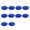 Blue, variant on MOMOJIA 10Pcs Unscented Floating Candle Decorative Floating Candle for Wedding Pool,Valentine Day Bathtub,Christmas Decoration