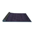 thumbnail image 2 of Ahgly Company Indoor Rectangle Abstract Blue Modern Area Rugs, 2' x 3', 2 of 4