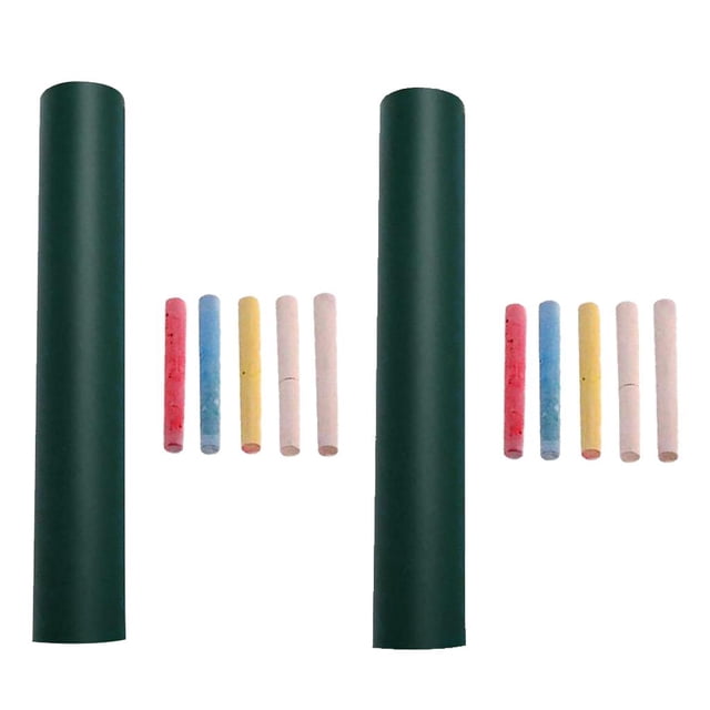 2 X Etiqueta de pared de pizarra grande Papel adhesivo de pizarra a prueba de agua shamjiam Etiqueta de la pared de pizarra