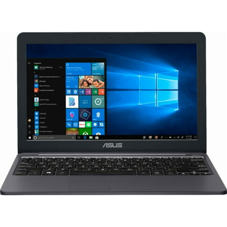 ASUS - 11.6" Laptop - Intel Celeron - 2GB Memory - 32GB eMMC Flash Memory - Star Gray Model: E203MA-TBCL232A Notebook PC Computer