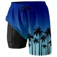 thumbnail image 3 of Kcolen Mens Swim Trunks 7 Inch Solid Stretch Boy Swim Shorts Loose Swimwear Men Swim Trunks Beach Summer Comfy Men Swim Brief, 3 of 4