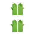 thumbnail image 3 of Advancent Guantes de Spandex para mujer, ropa de mano, elástico ajustable, multicolor, adornos de conducción multifuncionales, protector solar, Pasto verde 2Conjunto, 3 of 6