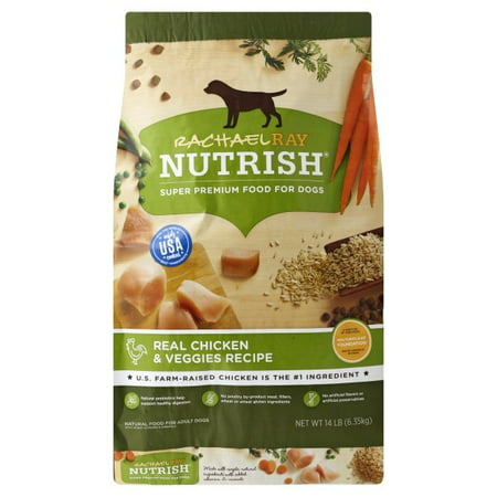 Rachael Ray Nutrish Natural Dry Dog Food, Real Chicken & Veggies Recipe, 14