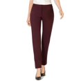 thumbnail image 1 of Alfani Womens Zip-Pocket Casual Trouser Pants wine 2x30, 1 of 3