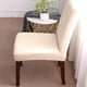 thumbnail image 4 of Funda Protectora Para Sillas de Comedor BLESIY Stretch Jacquard Beige, 4 of 8