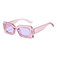 thumbnail image 1 of Gafas de Sol Rectangulares UV400 para Mujer Yuyangstore Violeta, 1 of 8