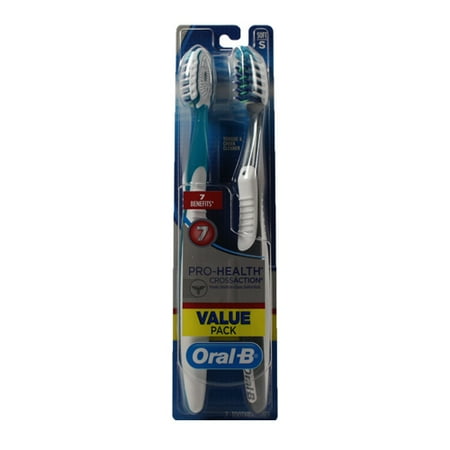 Oral B Pro-Health Cross Action Toothbrush  Soft Head - Pack of 2 (Pack of 24)