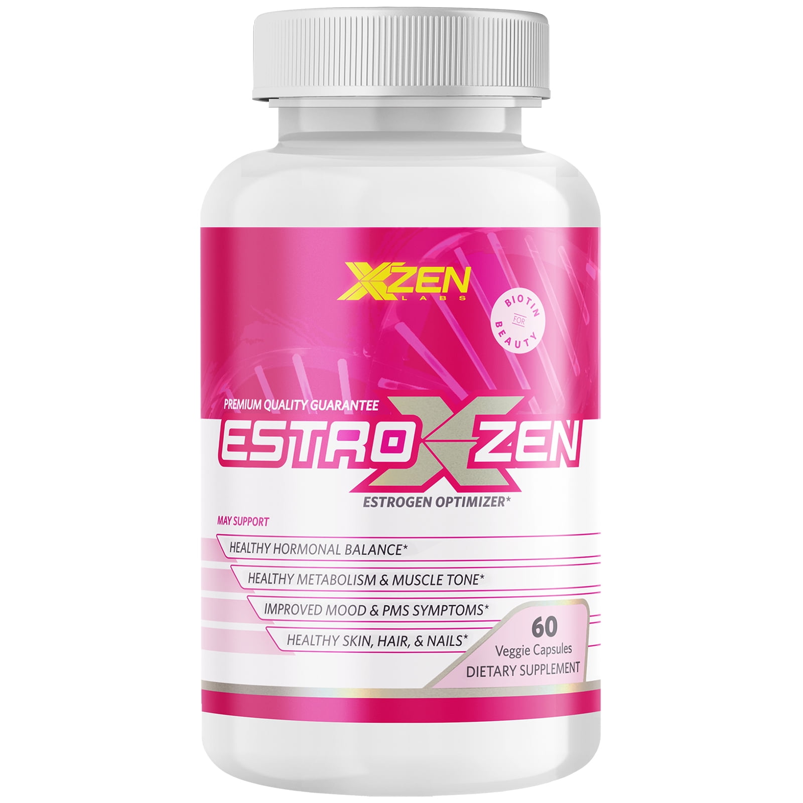 XZEN Estroxzen Estrogen Balance, Menopause & PMS Relief, Natural Energy