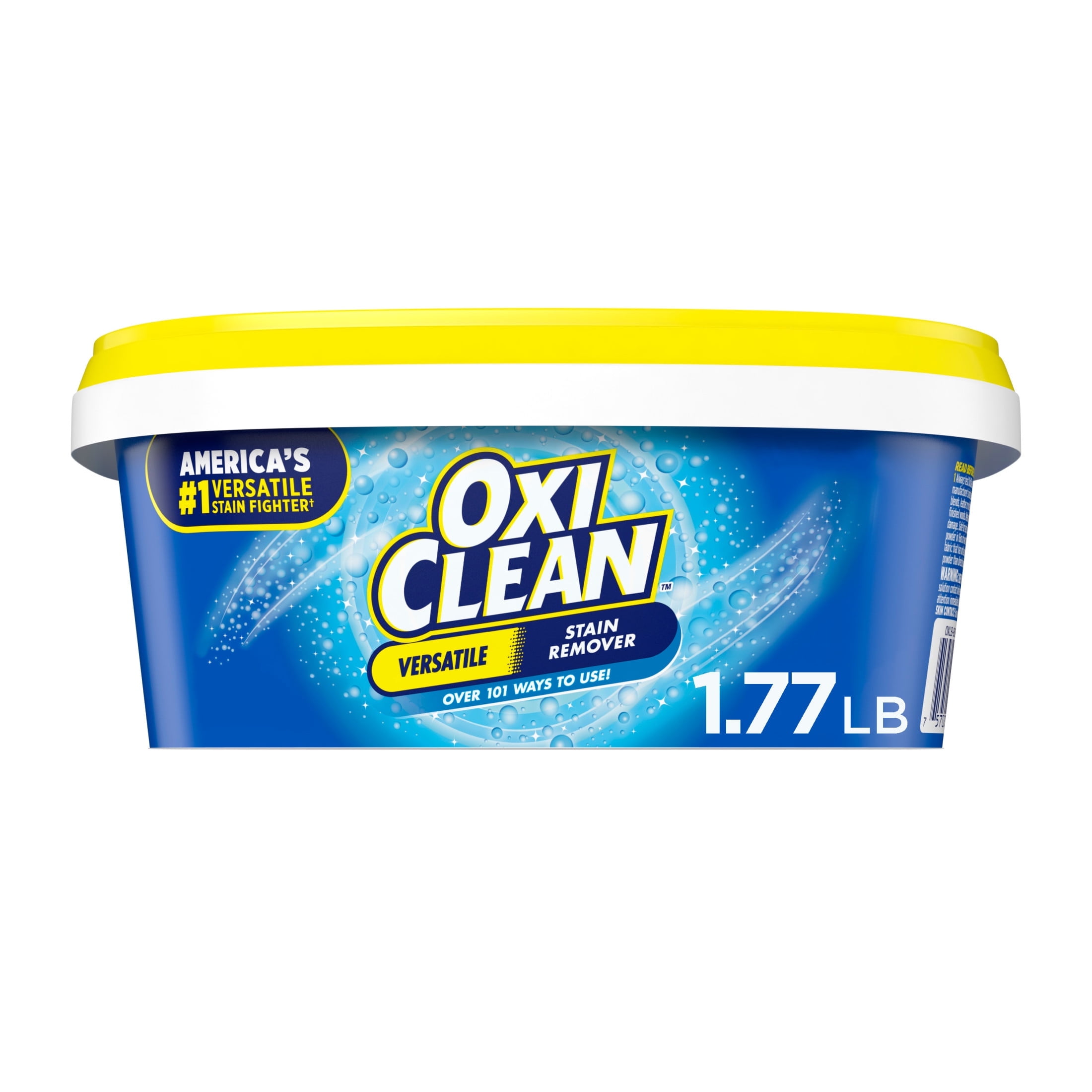 (3 pack) OxiClean Versatile Stain Remover Powder for Around the Home and Laundry, 1.77 lb