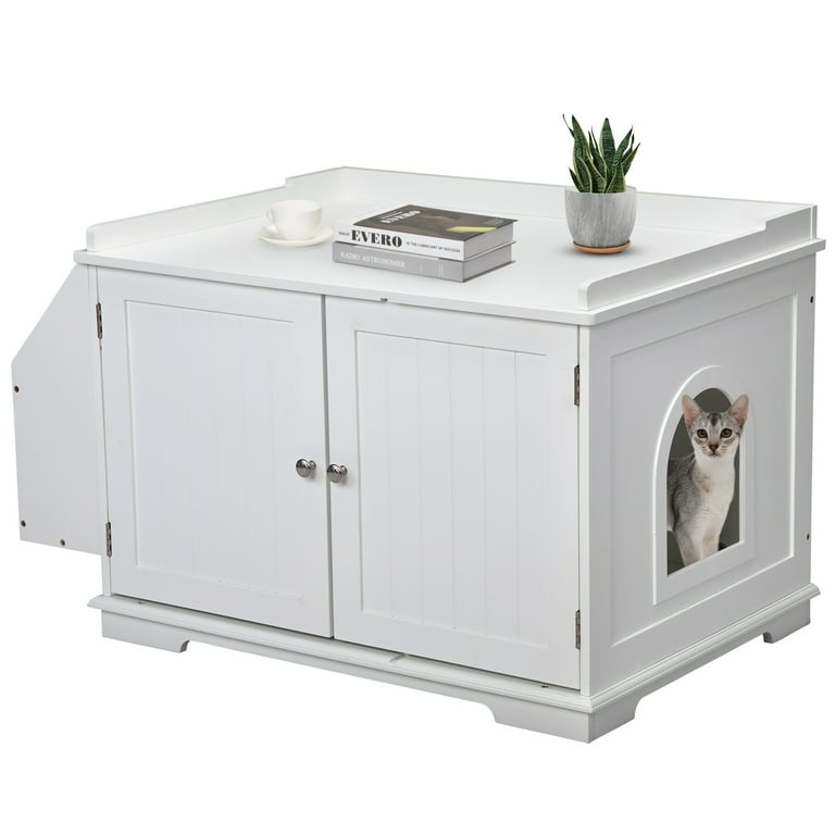 Litter box sale enclosure walmart