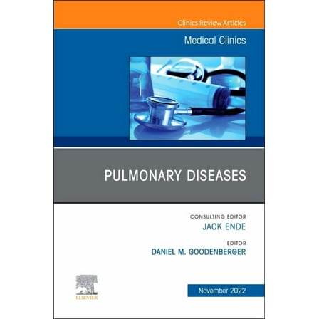 Clinics: Internal Medicine Pulmonary Diseases, an Issue of Medical Clinics of North America: Volume 106-6, Book 106, (Hardcover)