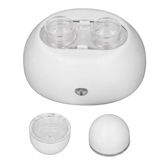 Automatic Portable Contact Lens Cleaner Machine, Cleaning Produces Small Bubble Bursts, For Home, Travel, Work, Business Trips