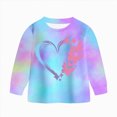 thumbnail image 6 of TOWED22 Girls Boys Soft Pajamas Cotton Toddler Pjs Long Sleeve Kid Sleepwear Sets 6-12 Months 12-24 Months 2t 3t 4t 5t 6t 7t 8t 9t Children(Blue,4-5 Y), 6 of 7