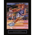 thumbnail image 2 of Frontline 15x18 Gold Ornate Wood Framed with Double Matting Museum Art Print Titled - Victory - Girls Basketball, 2 of 4