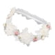 thumbnail image 1 of Diadema De Bautizo Para Bebé, Encaje Elástico Para Niñas Pequeñas, Accesorio Para Fotografía De Bautismo, Diadema Blanca Para Ceremonia, 1 of 7