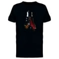 thumbnail image 1 of Nebula Inside Lightbulb T-Shirt Men -Image by Shutterstock, Male x-Large, 1 of 2
