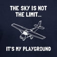 thumbnail image 3 of CafePress - Sky Playground Plane Hoodie - Pullover Hoodie, Classic, Comfortable Hooded Sweatshirt, 3 of 4