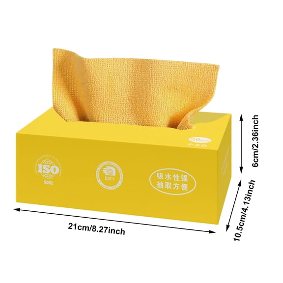 PPLoney Thickened Disposable Kitchen Cloths - Washable & Reusable for Easy Cleaning, Versatile Dish & Counter Wipes