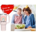 thumbnail image 5 of 40 oz Tumbler with Handle Grandma Gifts.Birthday Anniversary Mothers Day Christmas Gifts for Grammy Grandmother Grandma Gigi Mimi Nana Nonna.Grandma Gifts from Grandchildren., 5 of 6