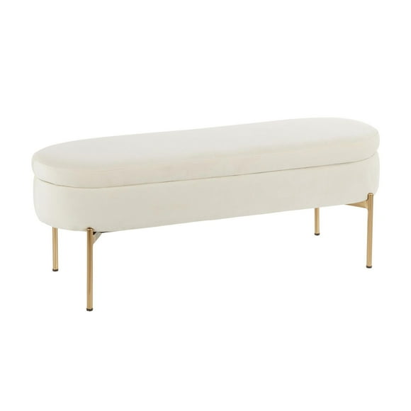 Chloe Storage Bench from LumiSource