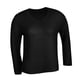 thumbnail image 2 of Suéter Abrigo Gibobby de moda con cuello en V sexy sin tirantes negro L, 2 of 3