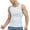 X1 White, variant on uikmnh Tank Tops Men Male Vest Mesh Breathable Waist Lift Back Belly Belly Fitness Training Shapewear Top Size:4XL
