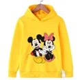 thumbnail image 3 of Sudadera con estampado de dibujos animados de Donald Duck Mickey, sudadera con capucha de moda para uso diario para niños, ropa deportiva para primavera y otoño para niños y niñas, abrigo tipo pulóver, 3 of 3