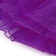 thumbnail image 5 of YUEJUIR Tutus Womens High Waist Pleated Short Skirt Adult Tutu Dancing Skirt Tulle Skirts for Women Blue Tutu Adult Tutu (Purple,XL), 5 of 5
