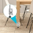 thumbnail image 4 of 6Pcs Adjustable Furniture Levelers Table Leg Feet Furniture Leveling Feet Cabinet Levelers, 4 of 7