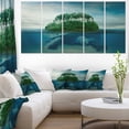 thumbnail image 1 of Giant Turtle Carrying Island - Oversized Abstract Canvas Art, 1 of 3