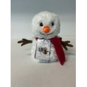 Warmies CP-SMAN-3 Snowman with Red Scarf Stuffed Animal
