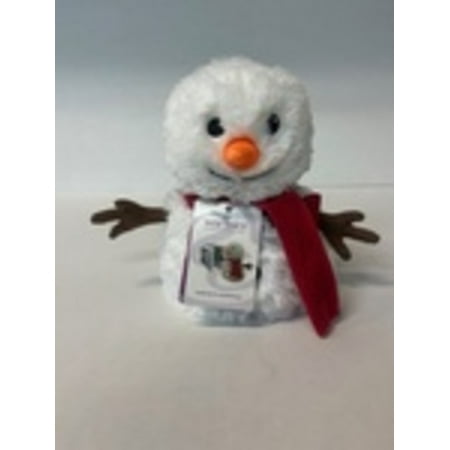 Warmies CP-SMAN-3 Snowman with Red Scarf Stuffed Animal