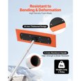 thumbnail image 3 of KFFKFF Snow Roof Rake, 4ft Long Reach Car Roof Snow Scraper,17.7 in Foam Blade for Scratch-Free Use, Non-Slip Handle, Lightweight Tool for Removing Snow, Leaves, and Debris from Vehicles and Rooftops, 3 of 9