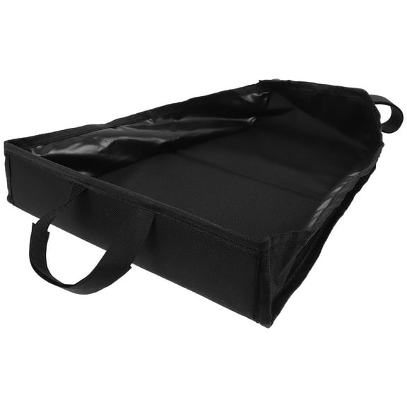 ELAYARD Black Pushchair Bottom Basket Organizer, Storage Solution for Grocery Runs, Outings, and Everyday Use