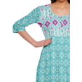 thumbnail image 3 of Moomaya Kurti Robe Longue Imprimée pour Femmes, Haut Indien pour Femmes, 3 of 5