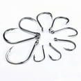 thumbnail image 3 of Opolski 500 Pcs 10 Sizes Assorted Sharpened Carbon Steel Fishing Hooks with Tackle Box, 3 of 5