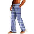 thumbnail image 6 of talentlend Mens Pajama Pants Sleepwear Drawstring Soft Pjs Bottoms Sleep Lounge Long Pant with Pockets S-3XL, 6 of 7