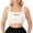 White, variant on Women’s Adjustable Front Closure Compression Support Bra, Gentle Fit, Comfortable Innerwear