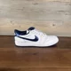 thumbnail image 3 of A i r-Jor-dan 1 Retro Low 85 OG Metallic Blue 2024 Mens Sz 10 White FB9933 141, 3 of 6