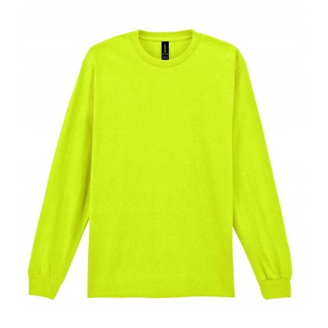 Gildan T-Shirt à Manches Longues en Coton Ultra Uni à Col Ras du Cou pour Hommes