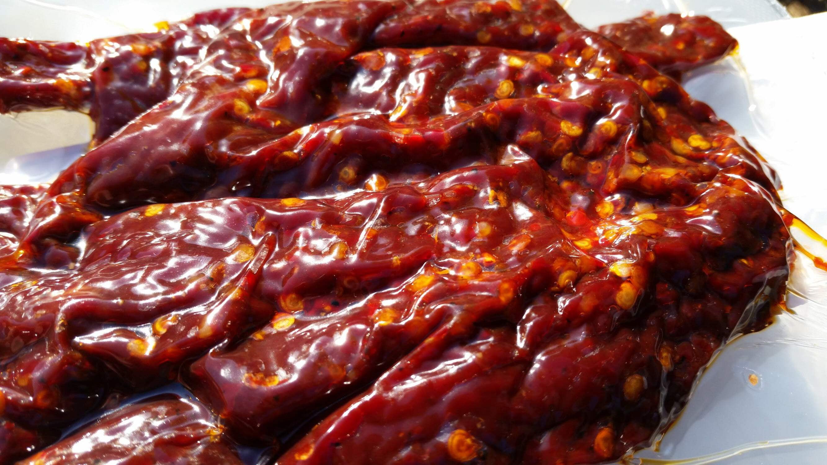 Ghost Pepper 3x (Chernobyl), The Jerky Hut -- (8oz.)