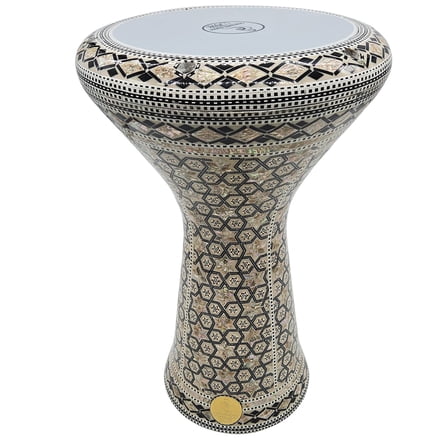 The 21'' Hebe Mother of Pearl Sombaty XL Gawharet El Fan Darbuka
