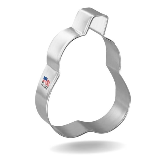 Pear Cookie Cutter 3.25 in - Foose Cookie Cutters - US Tin Plate Steel