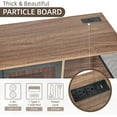 thumbnail image 6 of Redlife Coffee Bar Cabinet for Home Liquor, Bar Cabinet, Liquor Cabinet, LED Home Mini Bar Cabinet for Liquor, Buffet Cabinet with Storage, Kitchen Storage Cabinet with LED Light, 6 of 9