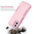 thumbnail image 6 of For Moto G Power 5G 2024 Case ,Sturdy Phone Case for Motorola Moto G Power 5G 2024, Tekcoo Shockproof Protection Heavy Duty Armor Hard Plastic & Rubber Rugged Bumper 2-in-1 Case Cover -Pink, 6 of 8