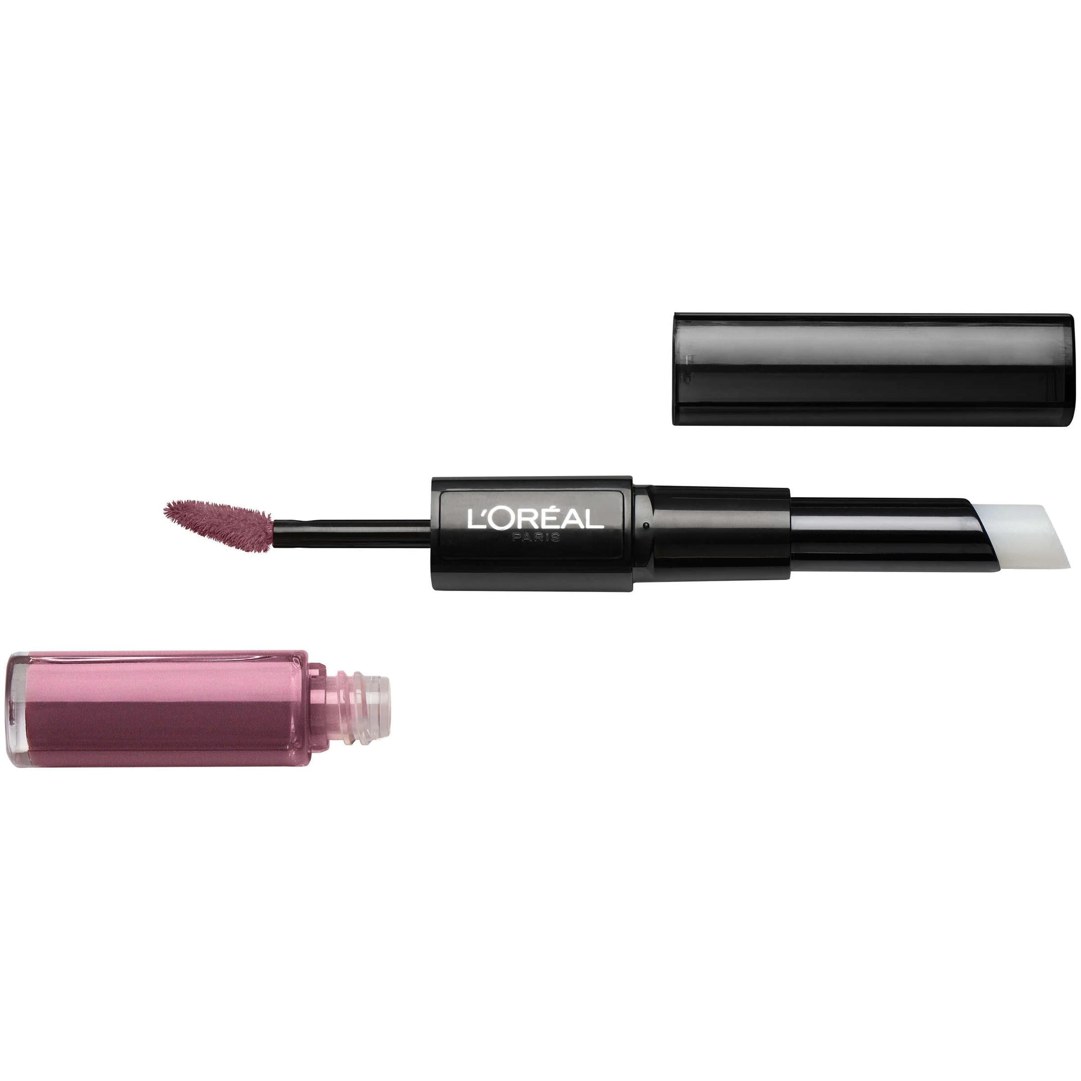 (2 pack) L'Oreal Paris Infallible Pro Last 2 Step Lipstick, 107 Violet Parfait