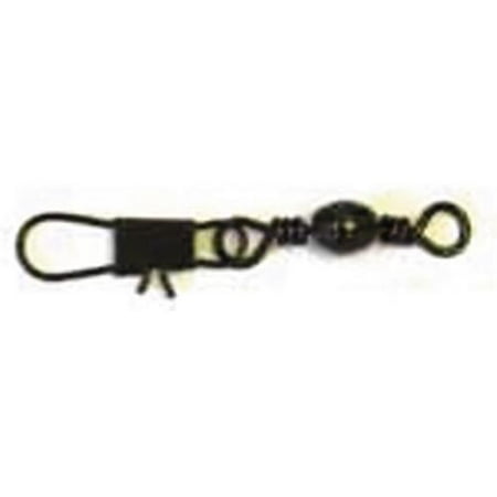 - Eagle Claw Swivel Black Barrel w/Interlock Snap 12ct/12pk Size 7