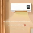 thumbnail image 6 of Wall Mounted Heater With Cool And Warm Air, Remote Control, 2000W Power For Indoor Use, Office, Bedroom, Living Room 21.7X7.9X4.7In 8.8Lb, 6 of 9