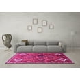 thumbnail image 3 of Ahgly Company Indoor Round Persian Pink Traditional Area Rugs, 7' Round, 3 of 4